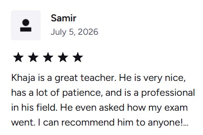 Student review 1